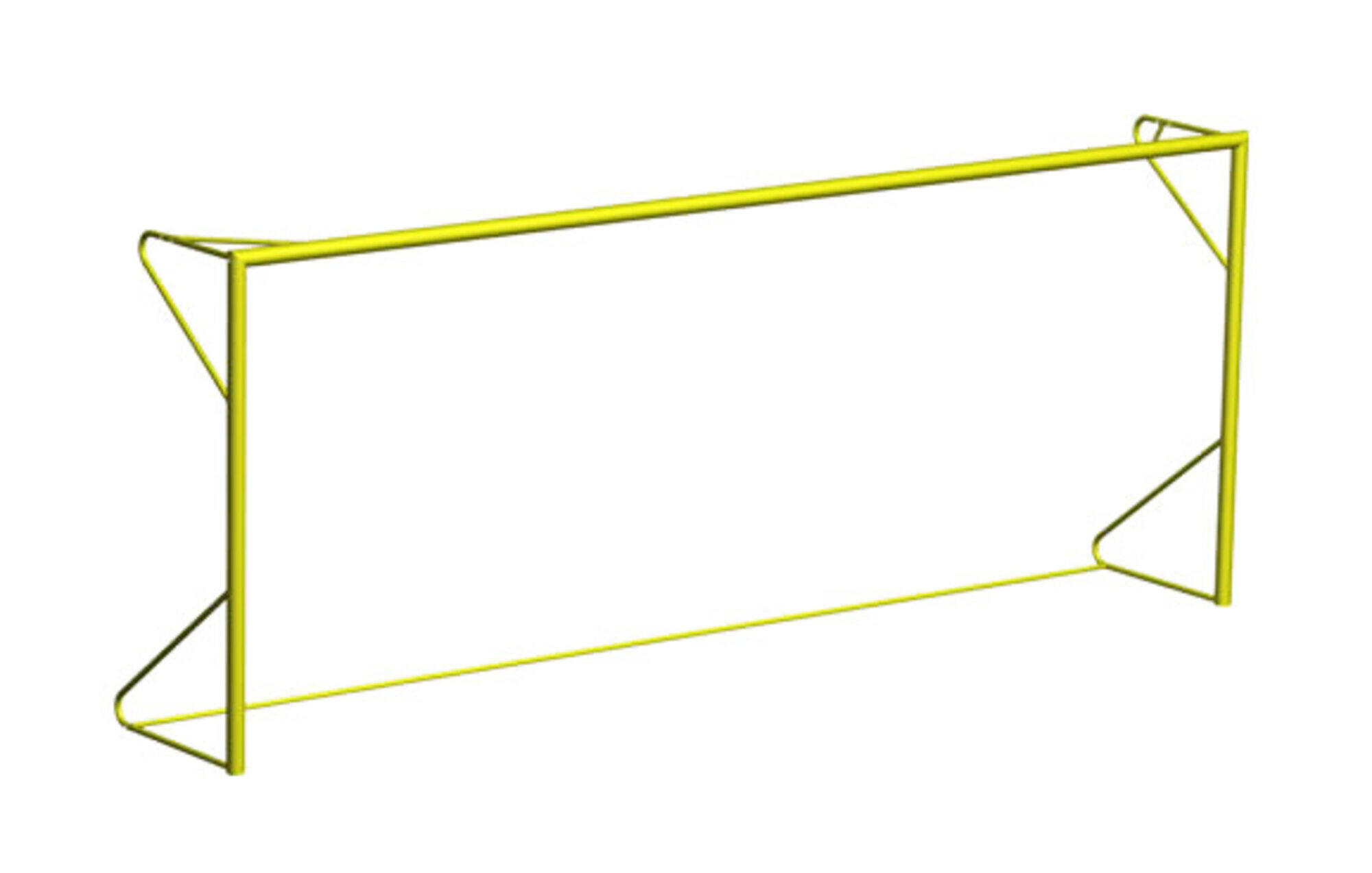 POWER SHOT Verplaatsbaar strandvoetbaldoel 5,5 X 2,2 m - 2 doelen