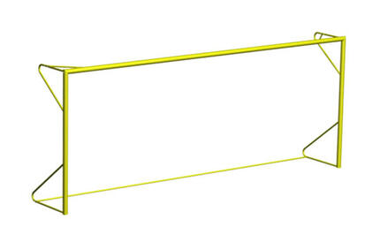 Beachsoccer-Tor 5,5 X 2,2 m transportabel - 2 Tore