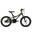 Bikestar 16 pouces Alu VTT vélo pour enfants, noir / vert