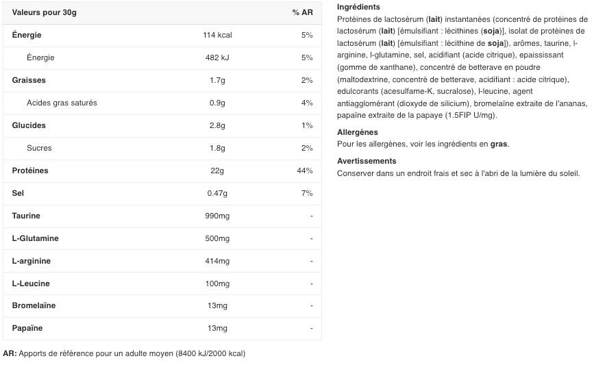 100% Wei-eiwit Professional - 1 kg Aardbei Witte Chocolade Scitec Nutrition 2/5