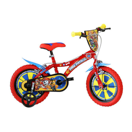 Vélo Enfant 14 Pouces 4-6 Ans Paw Patrol
