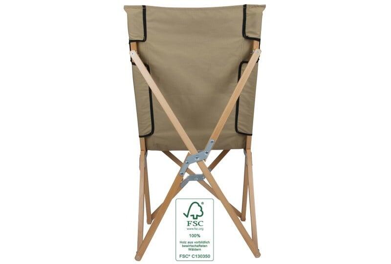 Eifel Outdoor Equipment Buchenholz-Klappstuhl Large- Sand 4/5