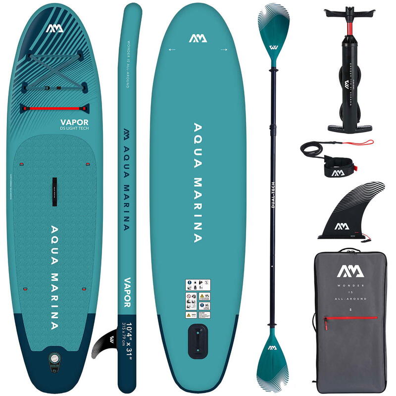 Deska pompowana SUP Aqua Marina Vapor 10'4" + wiosło 2w1 Dual-Tech 2024