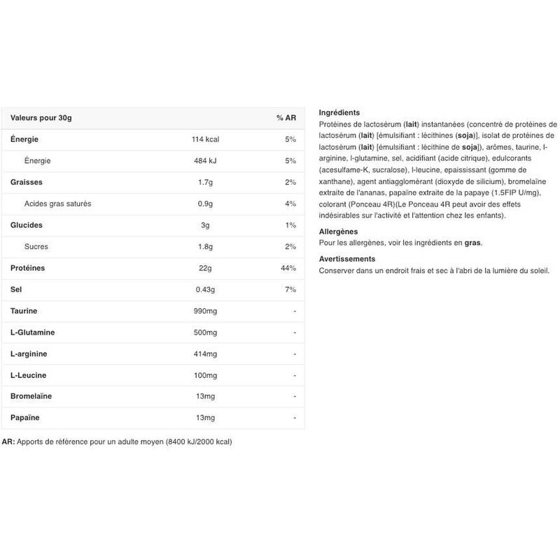 Whey concentrée - 100% Whey Protein Professional - Fraise