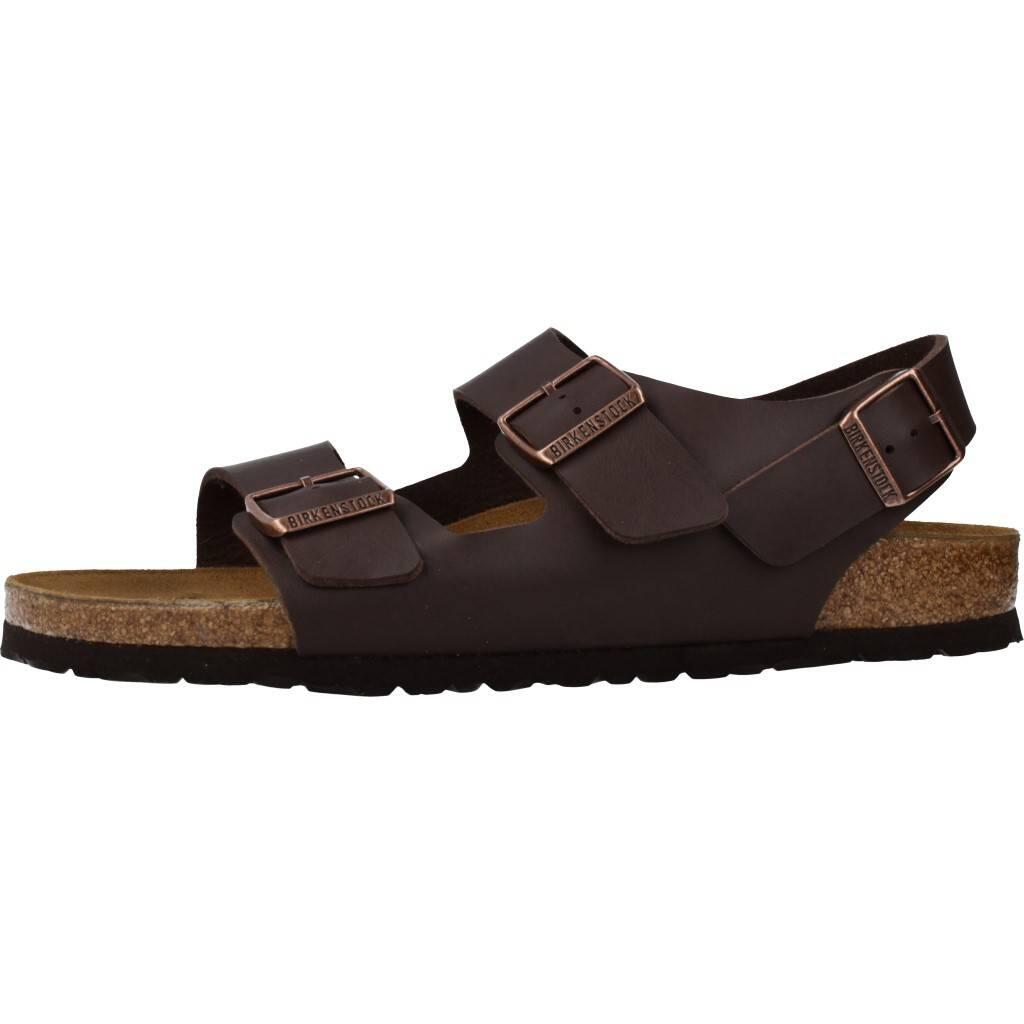 Sandales Homme Birkenstock Milano Marron 2/5