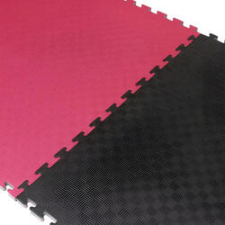 Tatami Puzzle EVA Pack 16 / 1 x 1 x 40mm (Rojo-Negro)