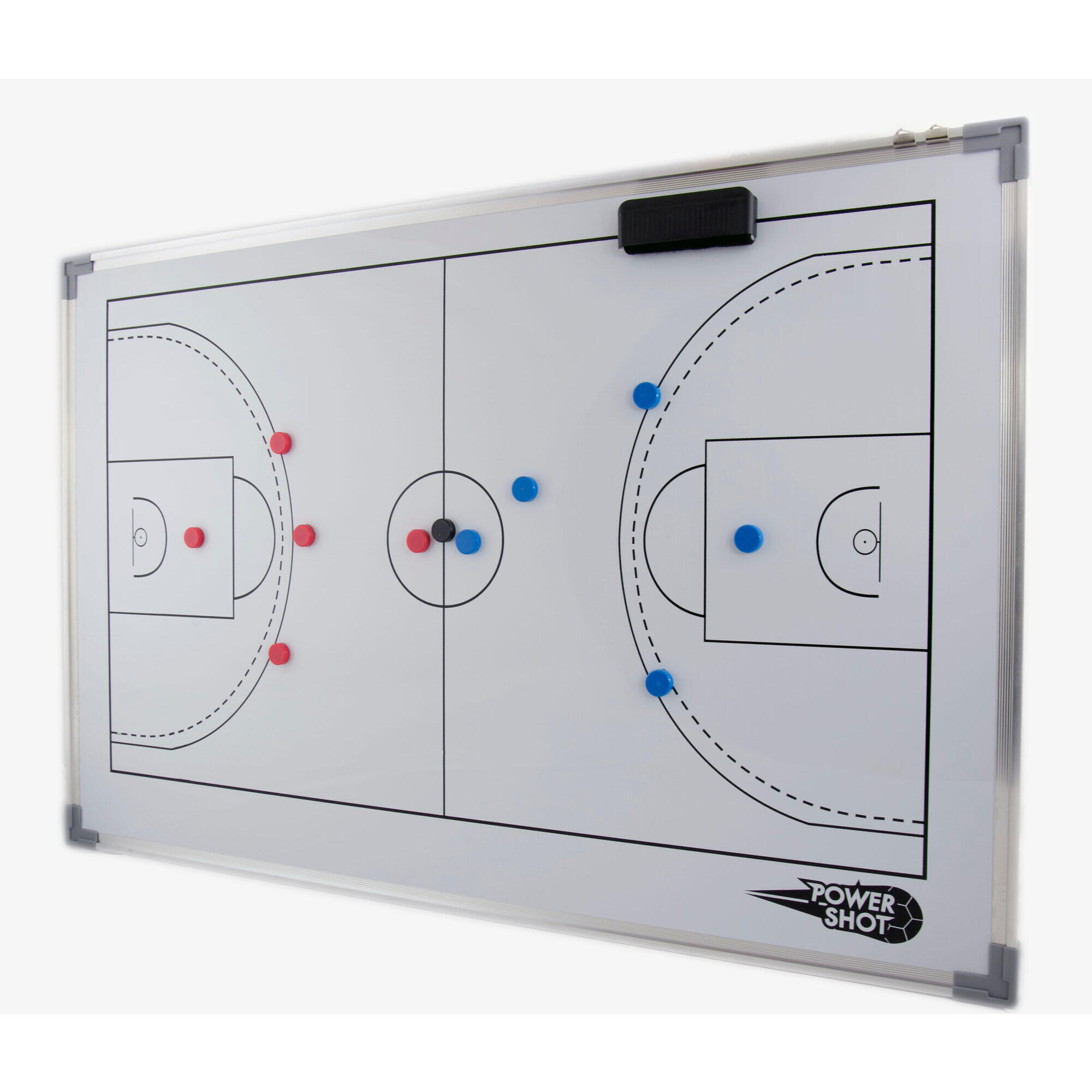 Basketball tactical board 90x60cm Powershot