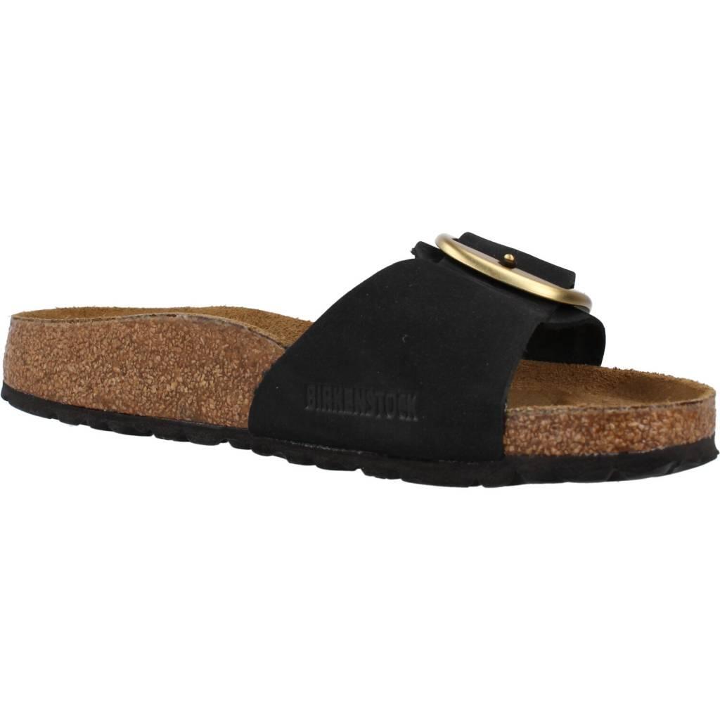 Sandales Bio Femme Birkenstock Madrid Big Buckle Noir 5/6