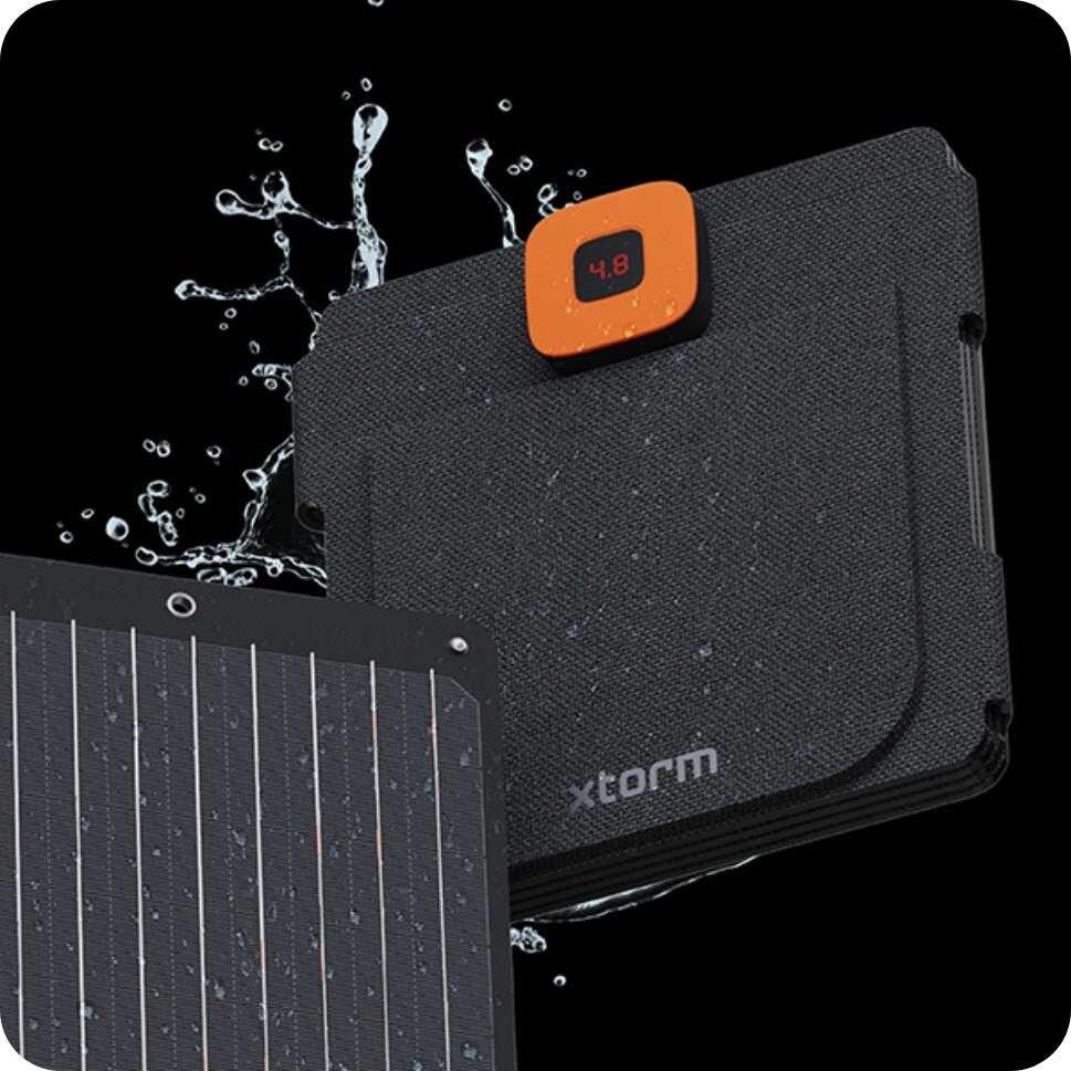 Xtorm Draagbaar Zonnepaneel Opvouwbaar - 28W Solar Panel - Schwarz 6/6