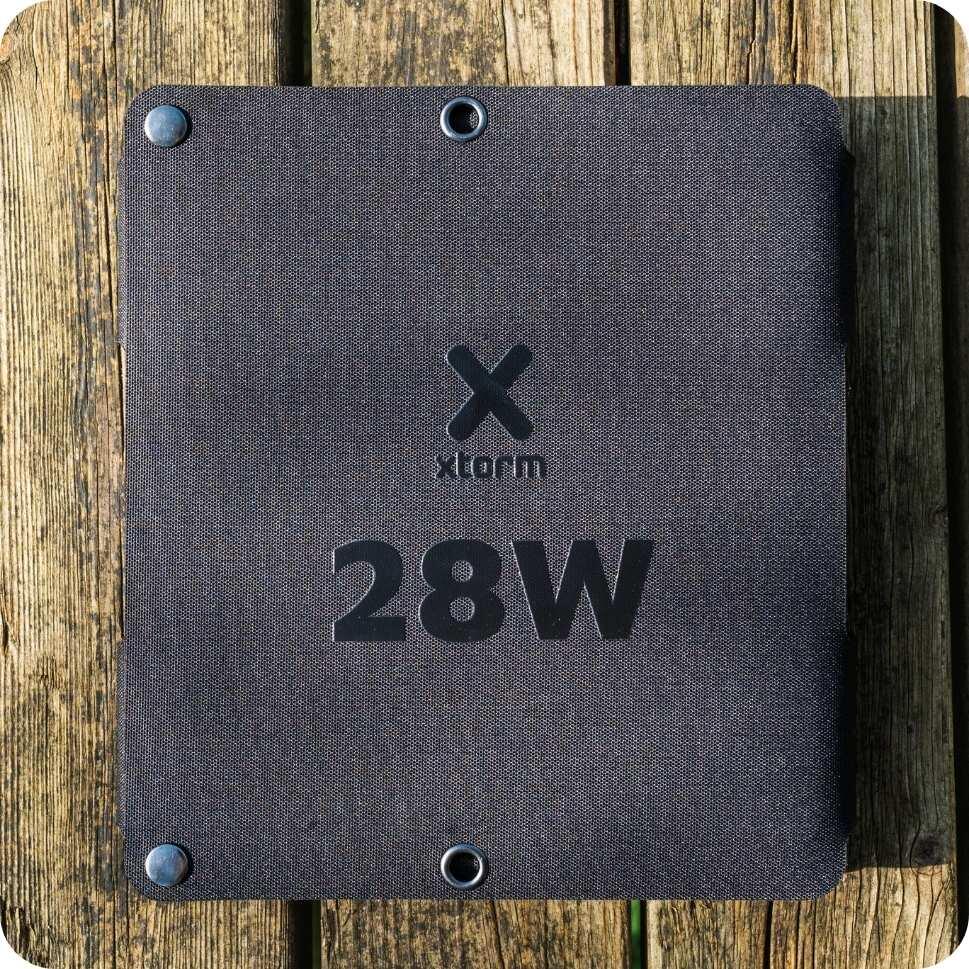 Xtorm Draagbaar Zonnepaneel Opvouwbaar - 28W Solar Panel - Schwarz 5/6