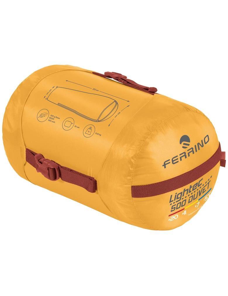 Saco de dormir Ferrino Lightec 500 RDS Amarillo 2/2