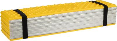 Isolatiemat opvouwbaar xpe/zilver voor luchtbed of slaapmat
