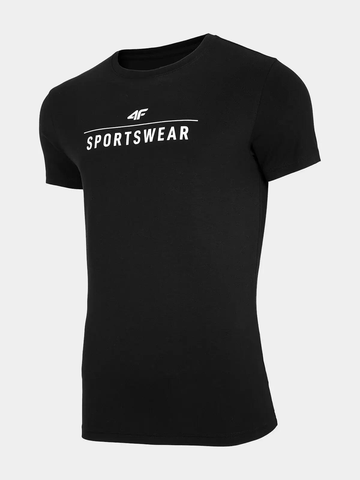Tricou bărbați, croială regulară, gri închis, XXL, 95% bumbac 5% elastan 5/6