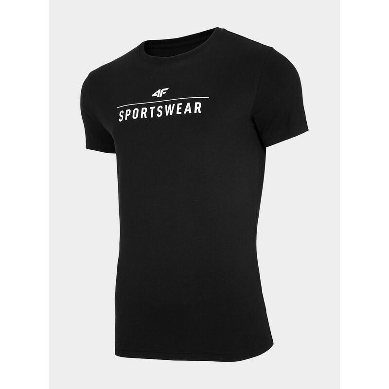 Tricou bărbați, croială regulară, gri închis, XXL, 95% bumbac 5% elastan