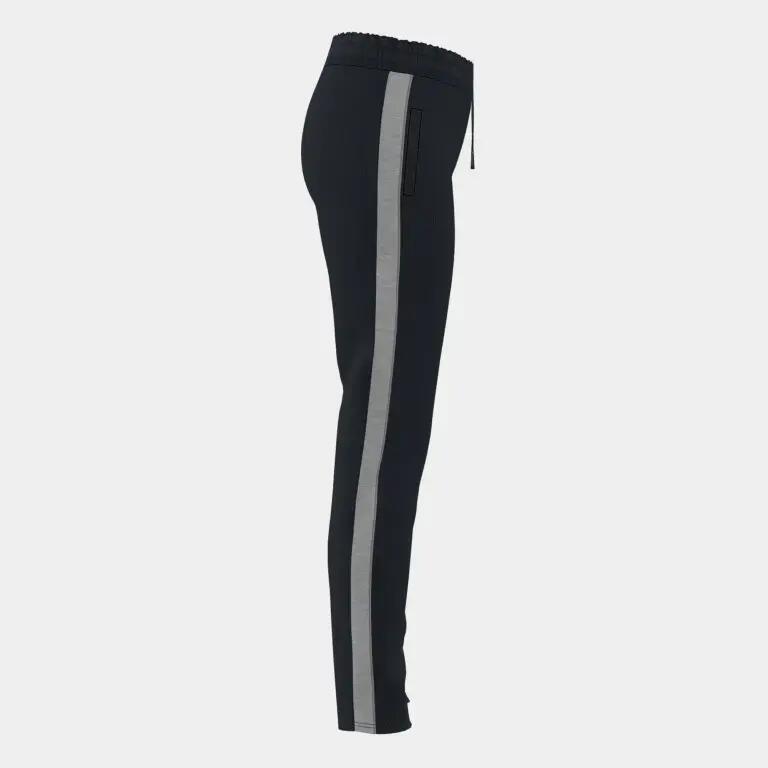 Pantaloni trening, Joma STRIPE, Negru/Gri, 2XL 3/5