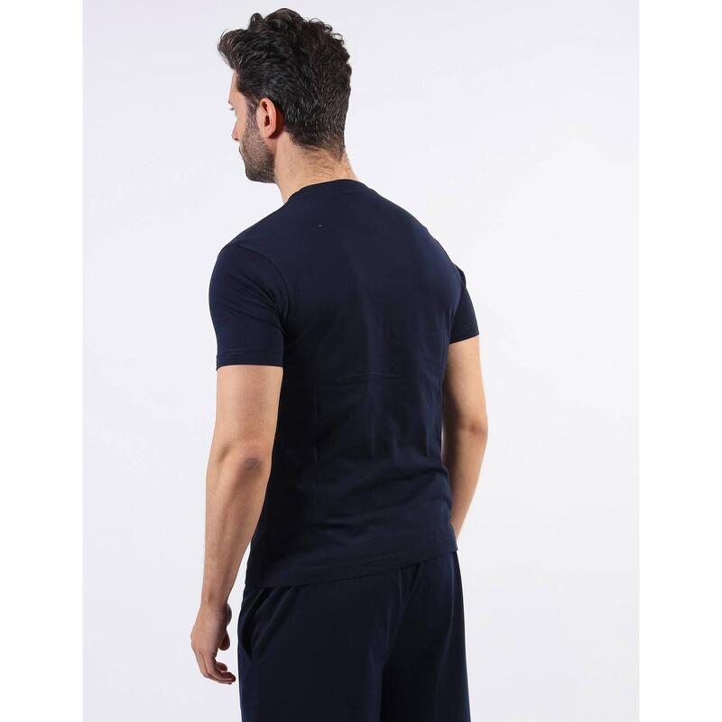 Tricou unisex Givova Mondo, bumbac 100%, bleumarin, XL.