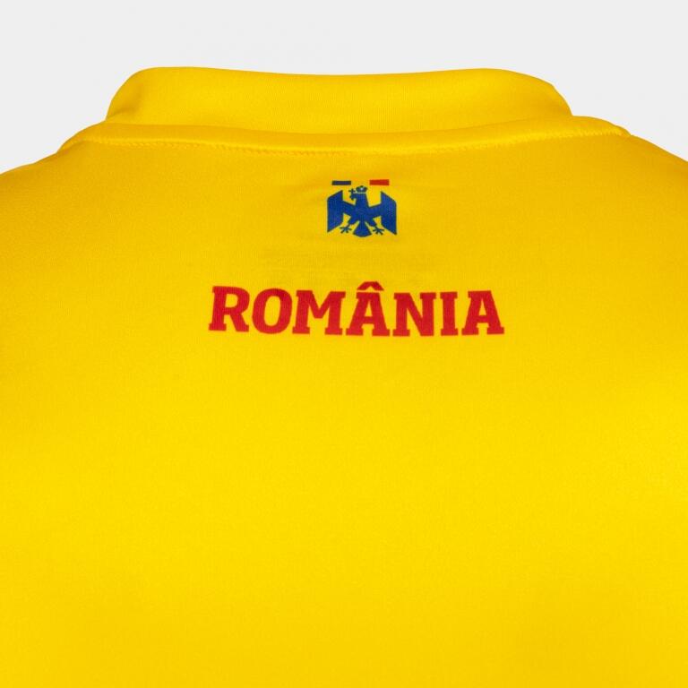 Tricou  maneca scurta FRF Romania, replica, Galben, L