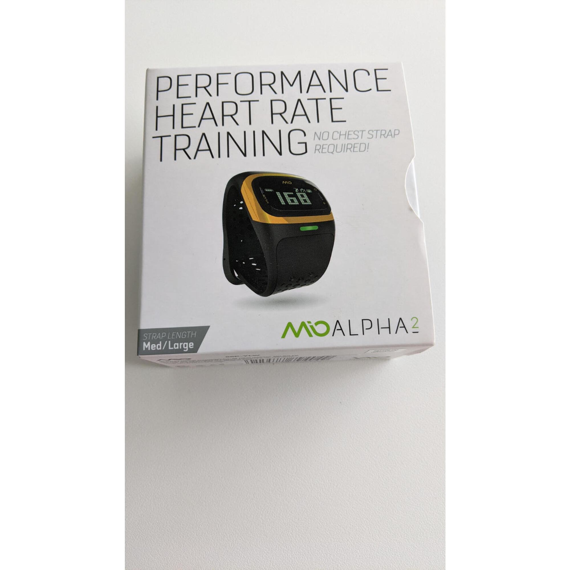 C2C - Montre de sport avec cardiofréquencemètre au poignet Mio Alpha 2