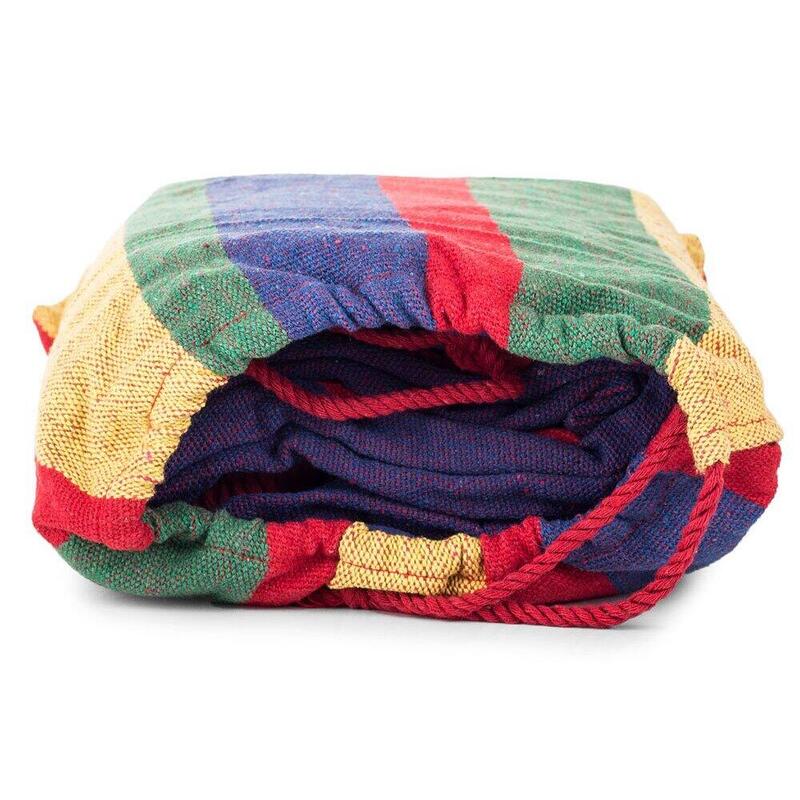 Hamac dublu, Verk Group, bumbac, multicolor, max 200 kg, 200x150 cm