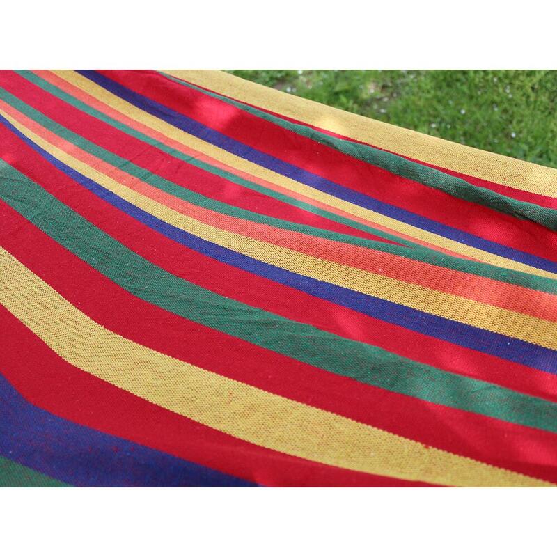 Hamac dublu, Verk Group, bumbac, multicolor, max 200 kg, 200x150 cm