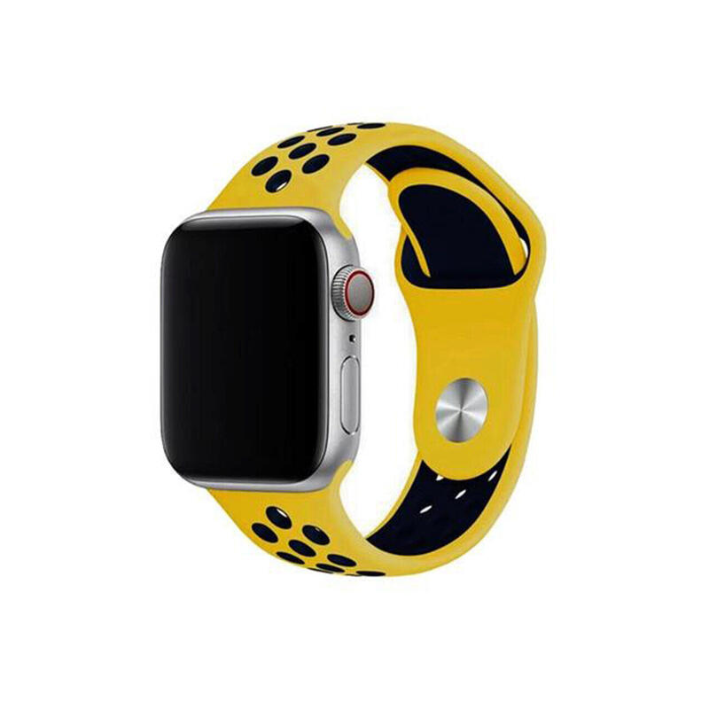 Curea Apple Watch 38mm / 40mm Devia Deluxe Series Sport 2 Yellow