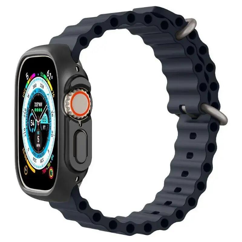 Spigen Carcasa Thin Fit Apple Watch Ultra 49mm Negru 4/5