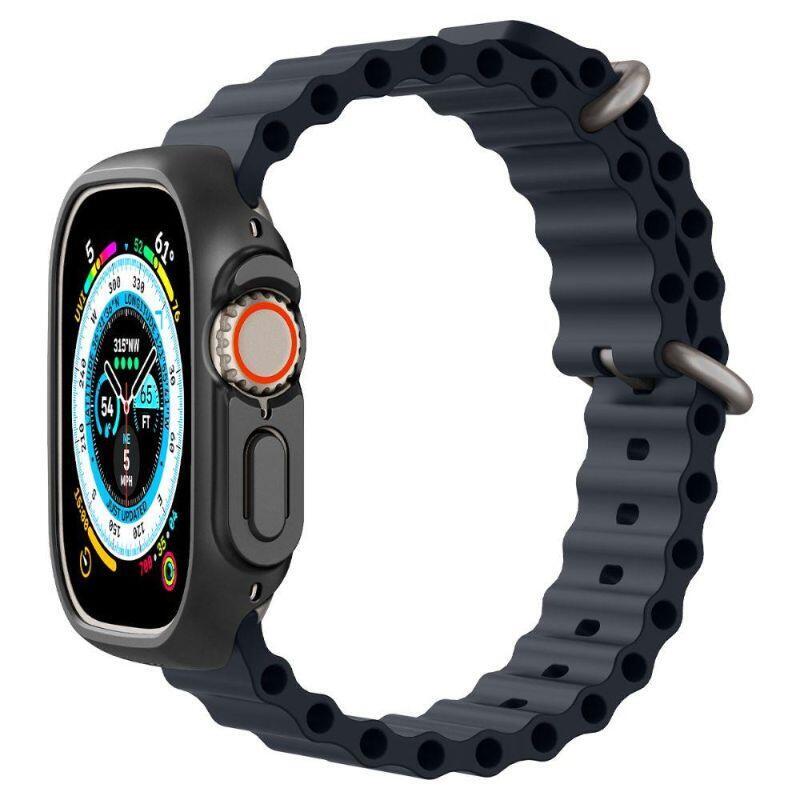 Spigen Carcasa Thin Fit Apple Watch Ultra 49mm Negru