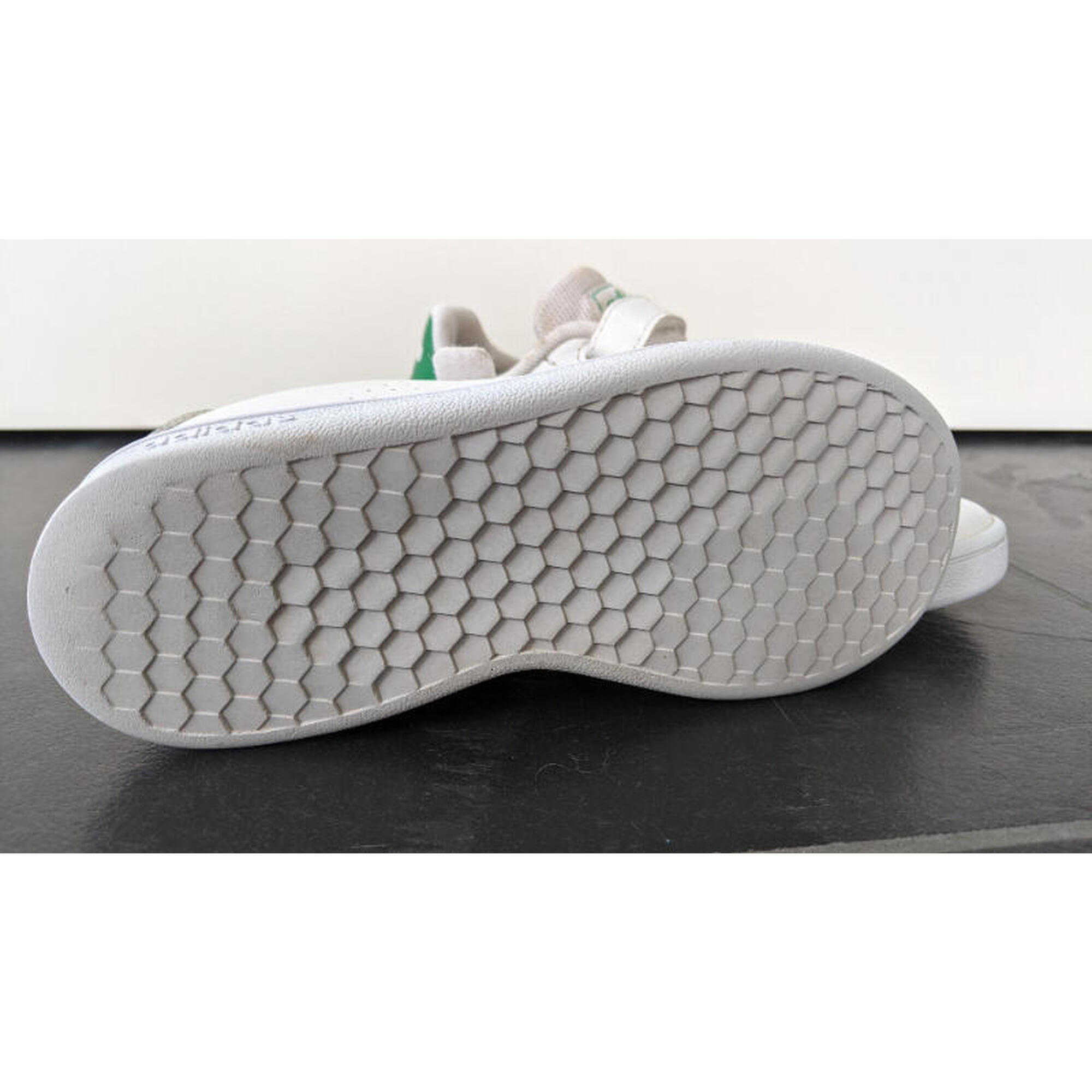 C2C - Sneakers met klittenband voor kinderen Advantage wit maat 29