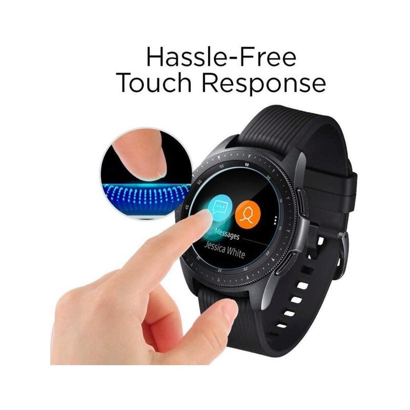 Samsung Galaxy Watch 46mm Glas Wechseln SPIGEN - Folie Samsung Galaxy Watch 46mm Spigen GLAS.tr Slim | Decathlon