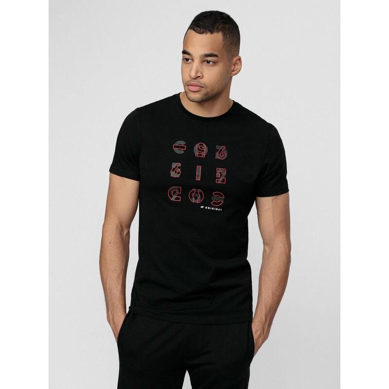 Tricou barbati 4F MEN`S T-SHIRT TSM018, Rosu, L