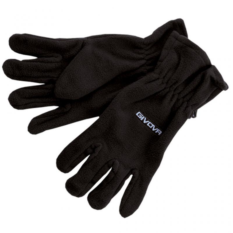 Guantes sin dedos 3082 polar, puño elástico y logo bordado 2/2