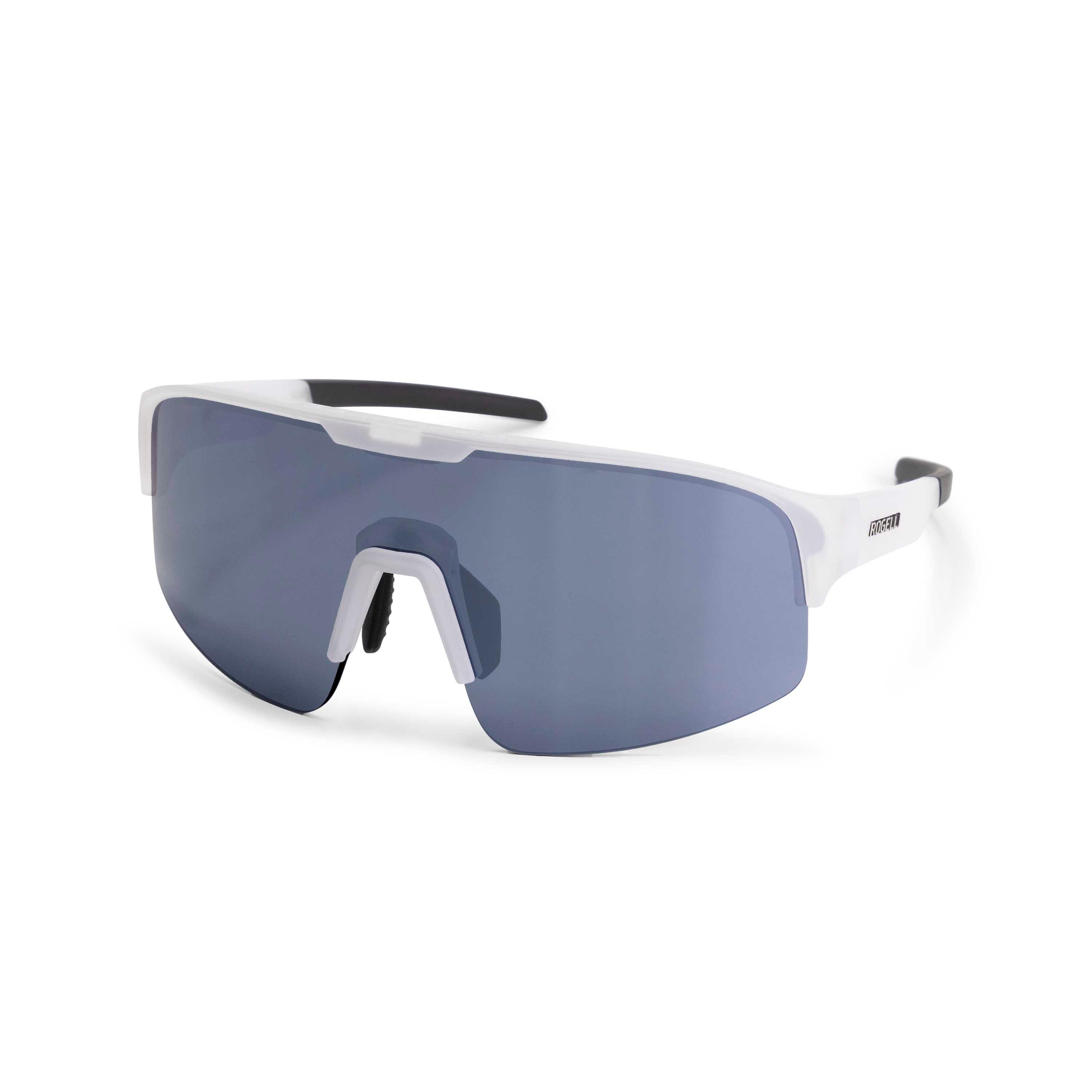 ROGELLI Fietsbril Wielrennen Heren en Dames - Categorie 2 - Wit - Mirage
