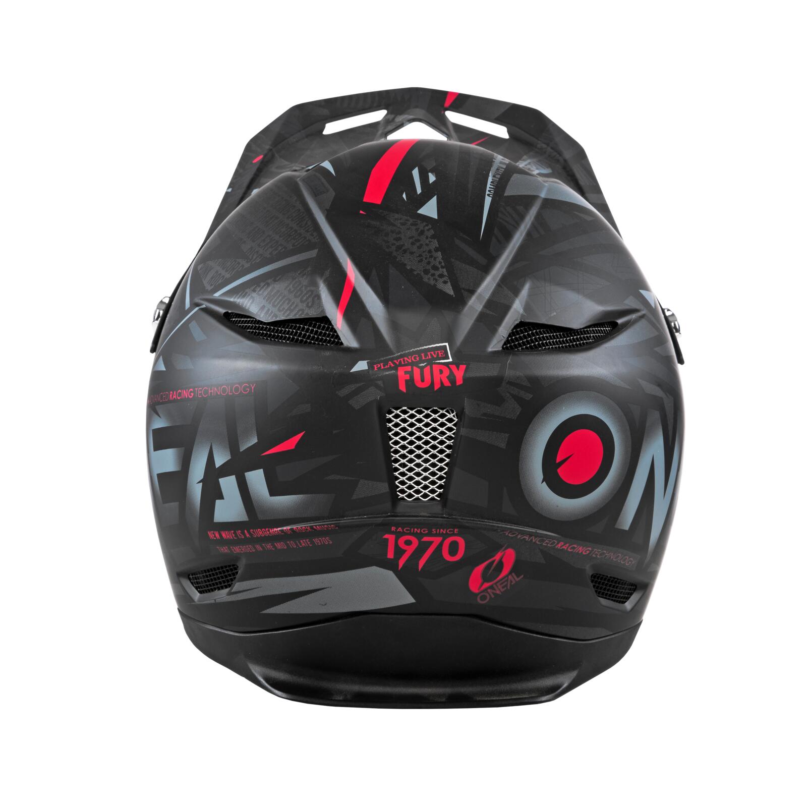 MTB Full Face FURY Unisex Black 2/4