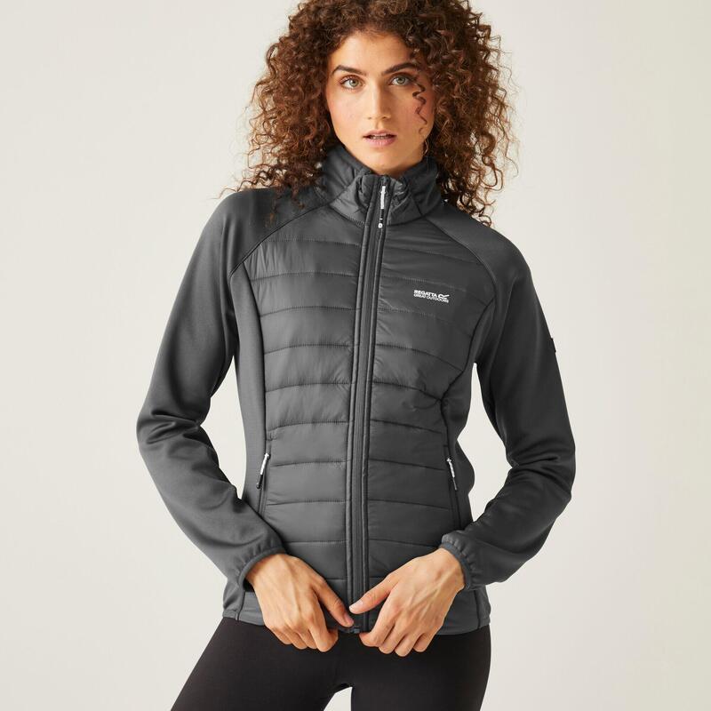 Veste de randonnée hybride isolée femme Clumber V