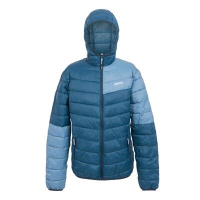 Giacca Imbottita Blocchi Di Colore Uomo Regatta Hillpack II Moonlight Denim Blu