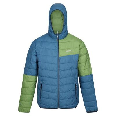 Giacca Imbottita Blocchi Di Colore Uomo Regatta Hillpack II Moonlight Denim Blu