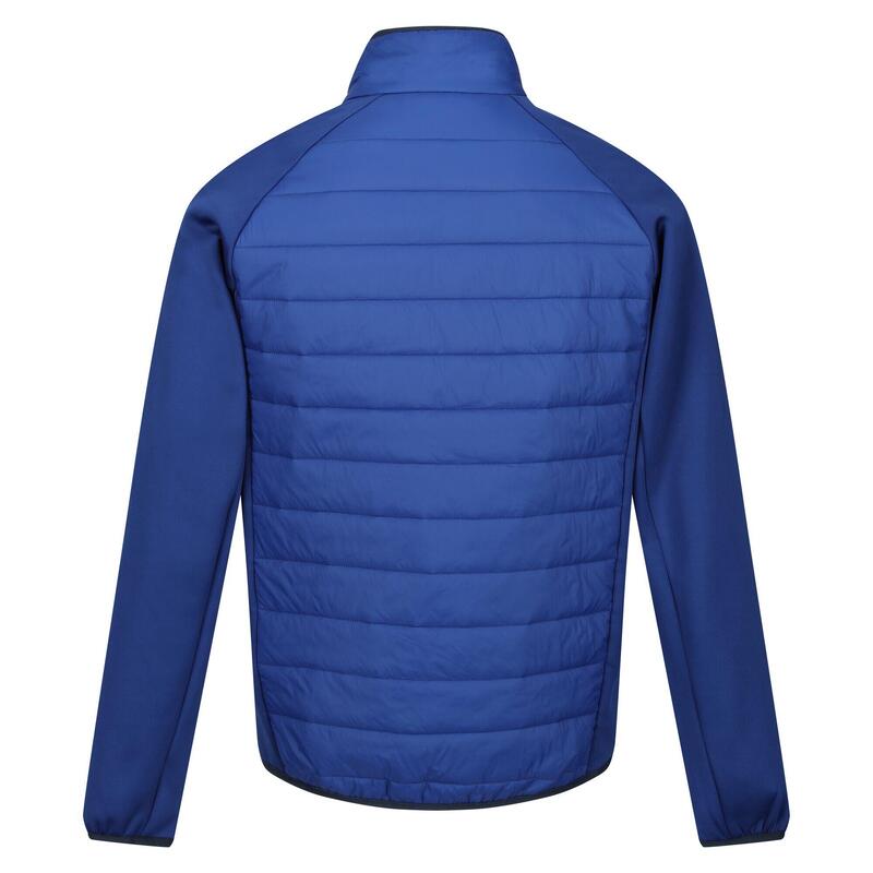 Veste hybride CLUMBER Homme (Bleu roi / Orange kaki)