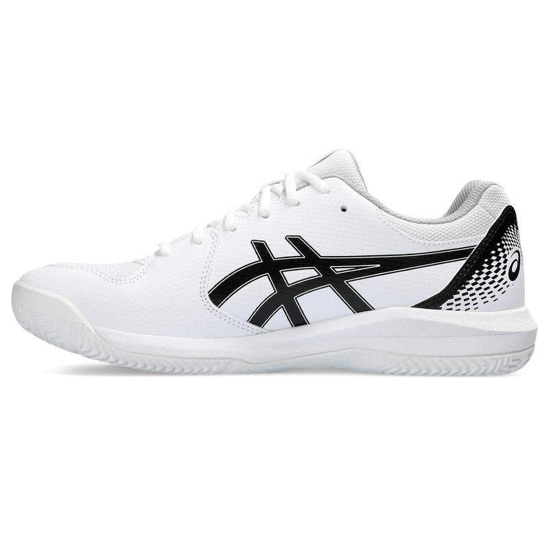 Tenis Y Padel Hombre - ASICS Gel Dedicate 8  PADEL - White/Black