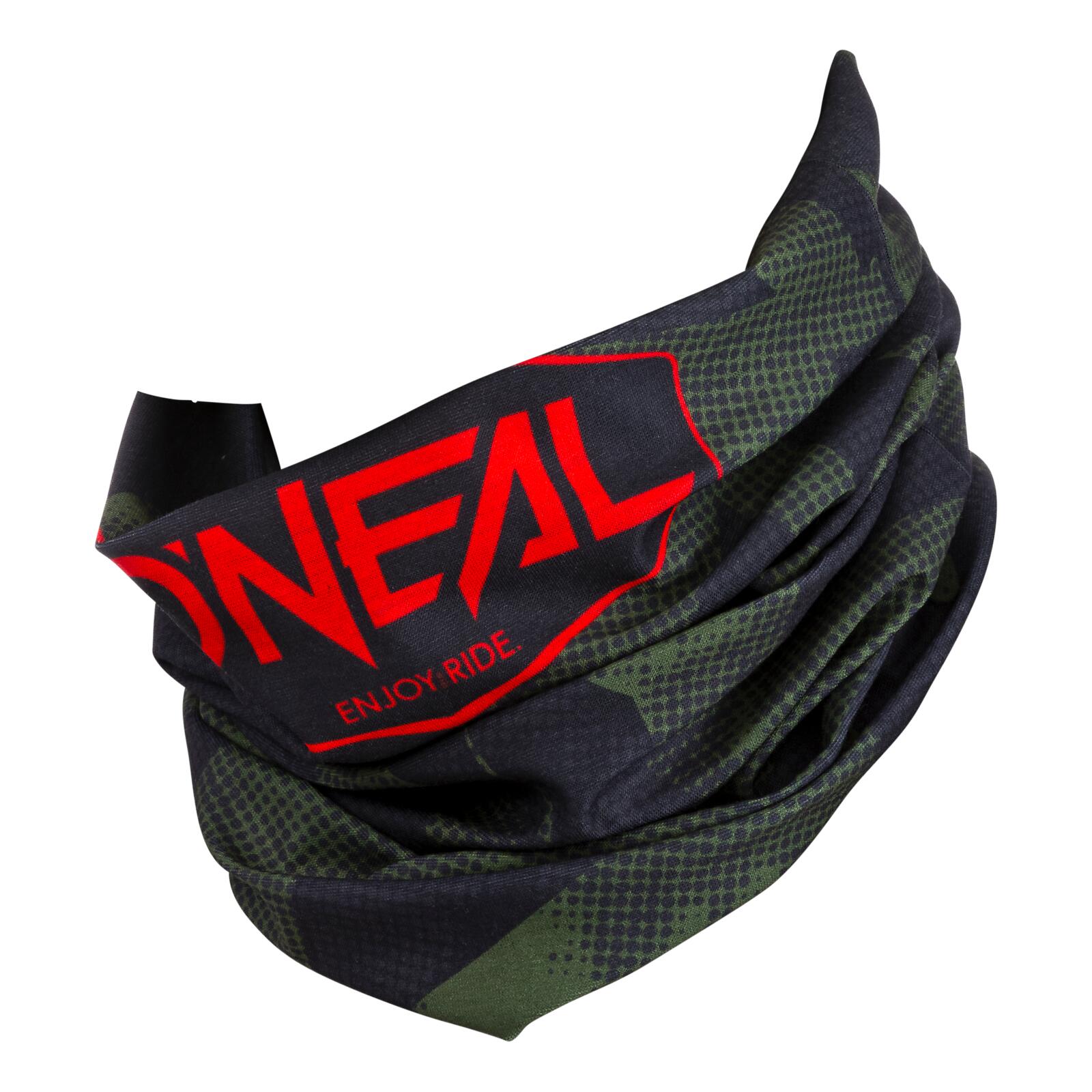 O'NEAL Neckwarmer Covert - Sciarpa multifunzionale - Nero/Verde