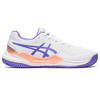 Zapatillas Tenis Niños- ASICS Gel-Resolution 9 Clay GS - White/Amethist