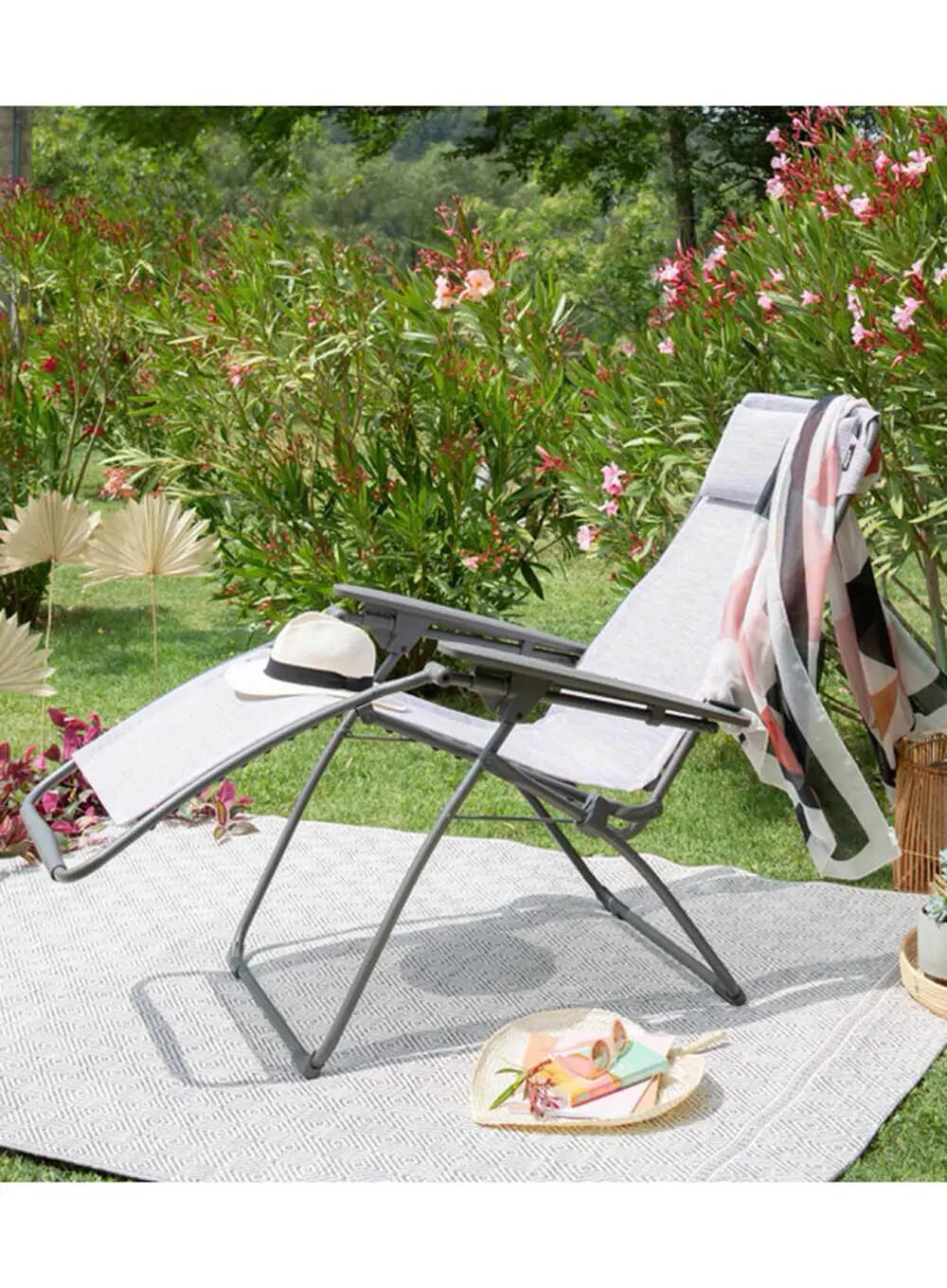 Fauteuil Relax Zéro Gravité - FUTURA - Mauve - Lafuma Mobilier 5/5
