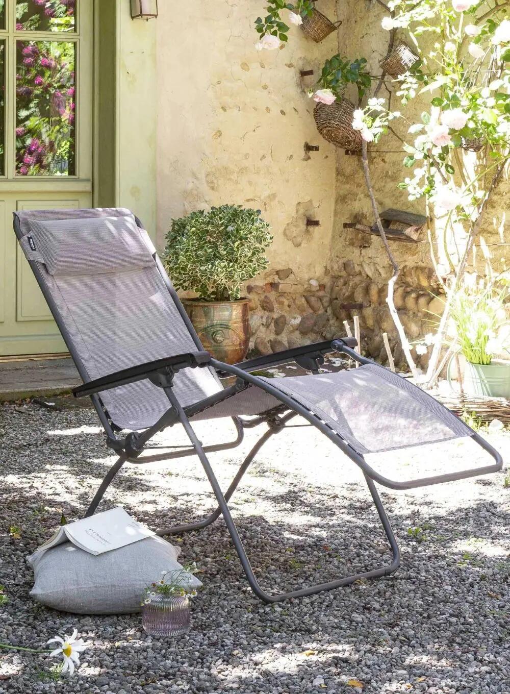 Fauteuil Relax Zéro Gravité - RCLIP - Rose - Lafuma Mobilier 5/7