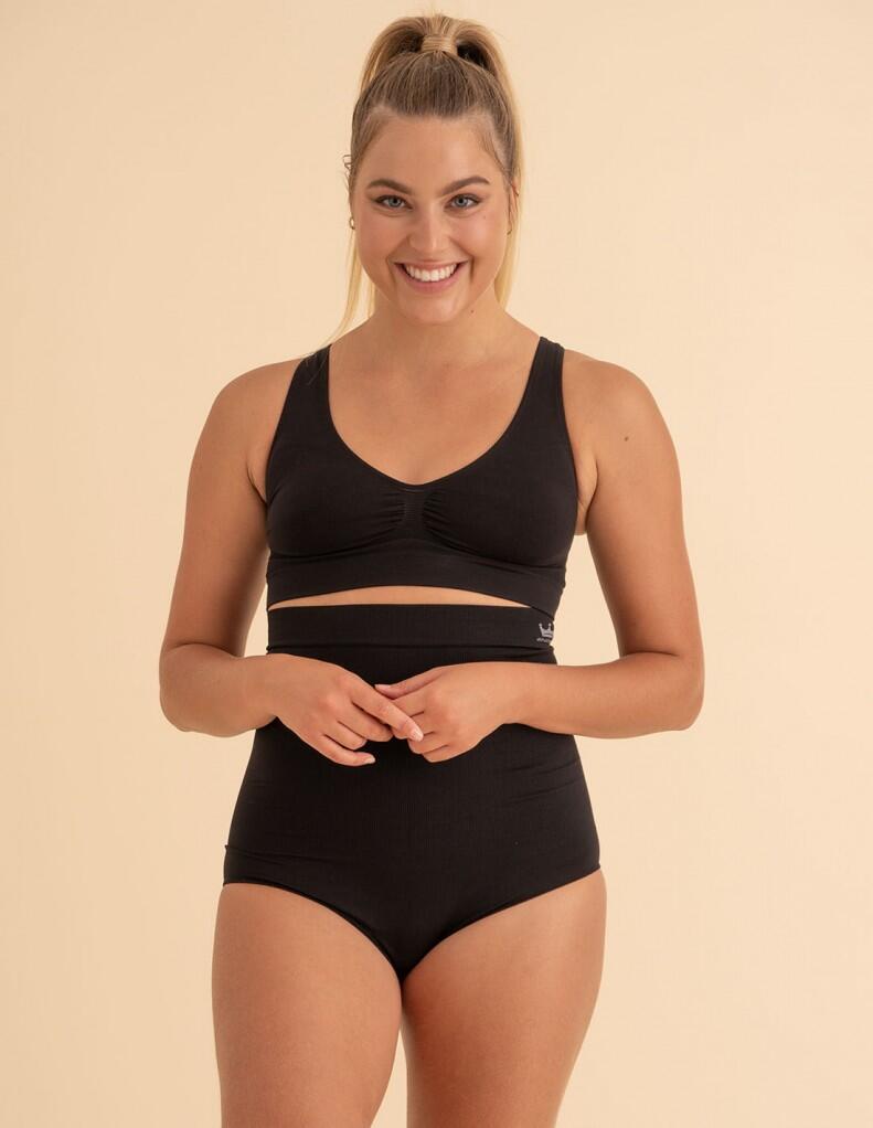 Gaine haute avec fibre Emana Bianca 4/8