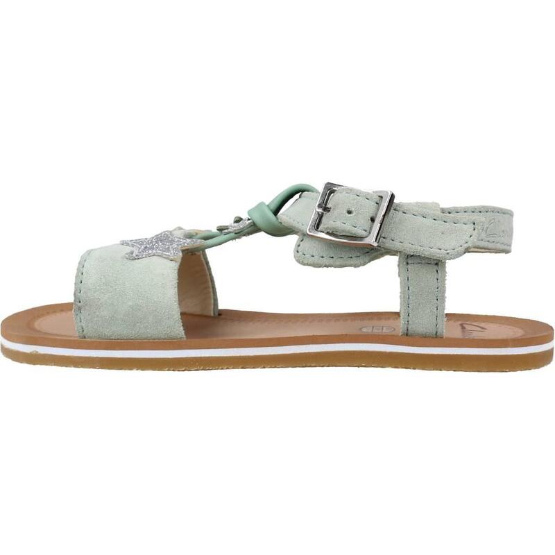 Sandalias Niña Clarks Finch Summer T Verde