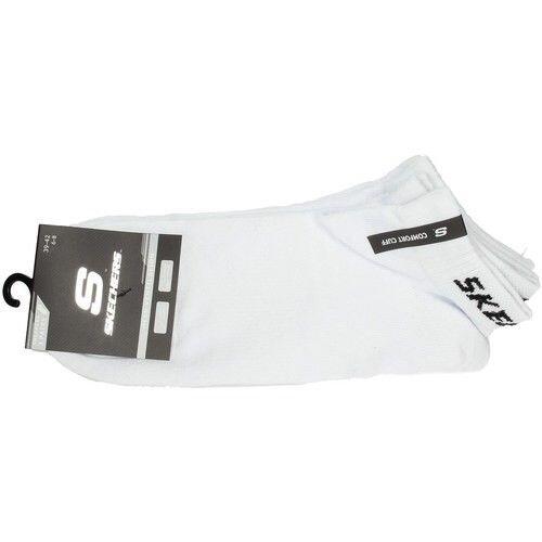 Uniszex zokni, Skechers 3PPK Mesh Ventilation Socks, fehér