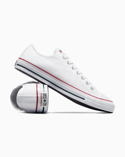 Sapatilhas Casuais Converse All Star Ox Branco Respirável 5/8