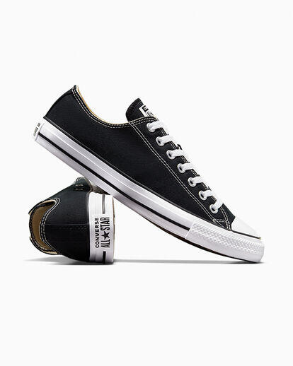 Zapatillas Casual Converse All Star Classic Color Negro Transpirables 4/7