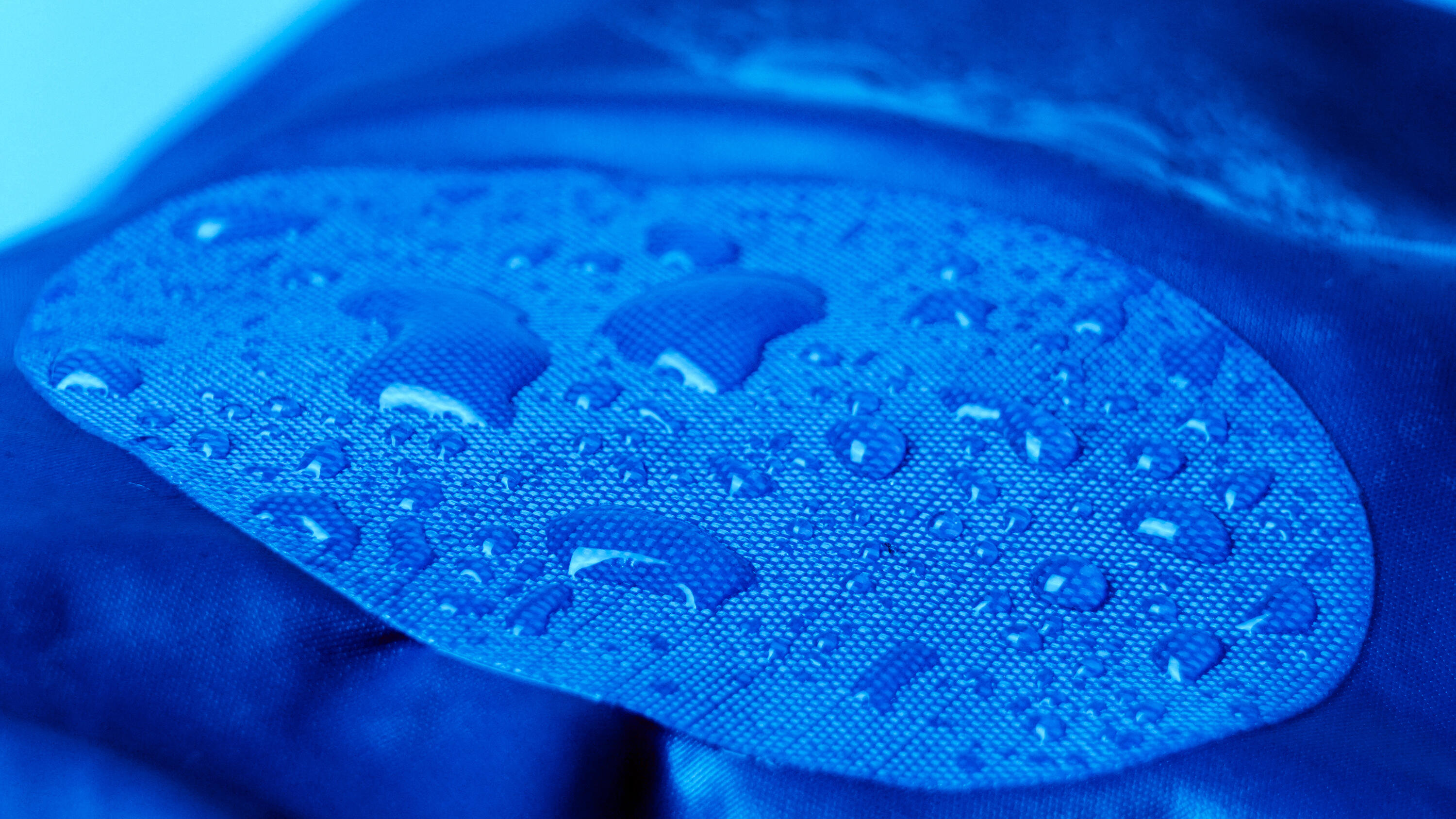 Parches de reparación para chaquetas de plumas (azul) 6/9
