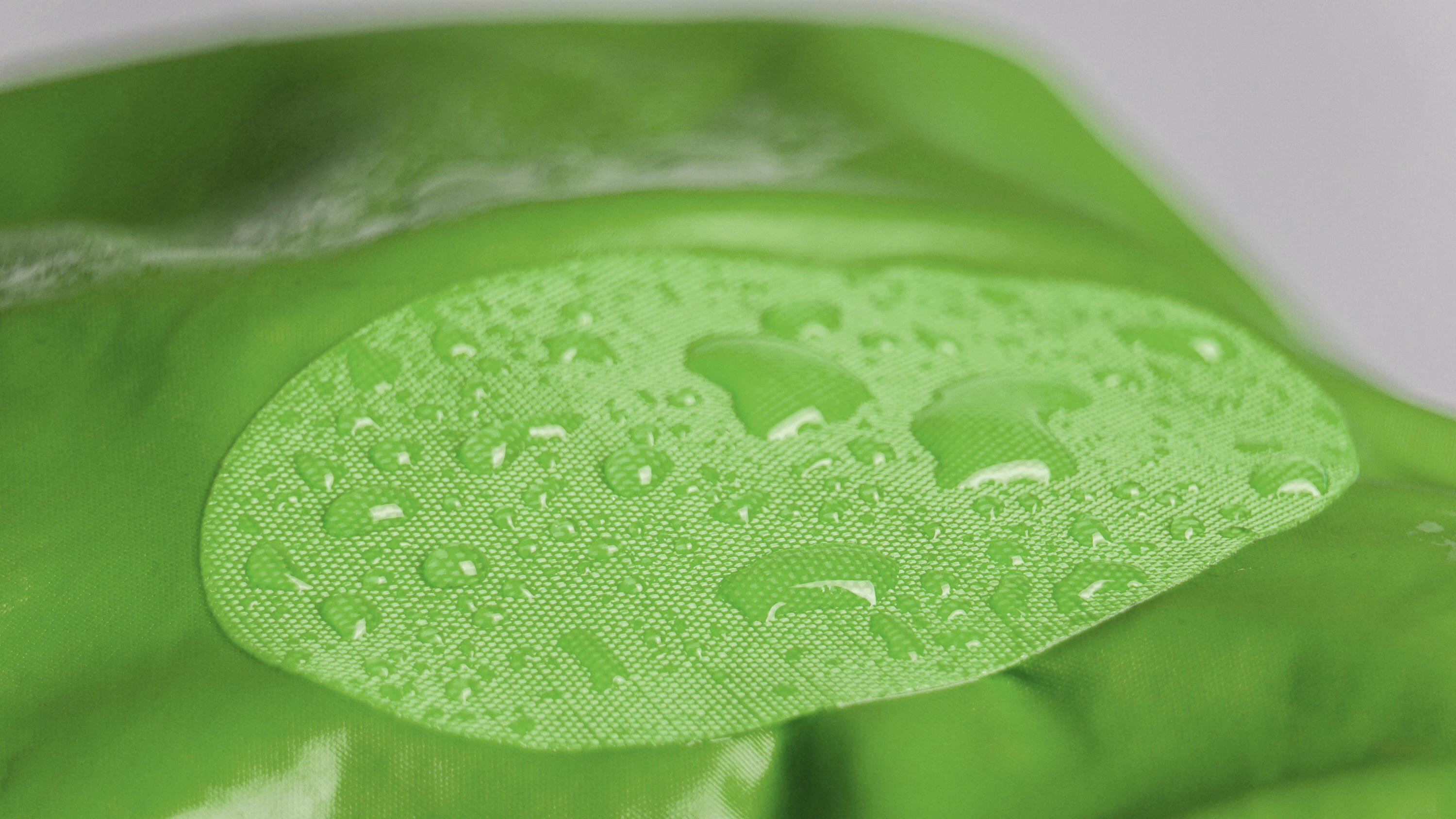 Parches impermeables para reparar chaquetas de plumas (verde fluorescente) 4/7