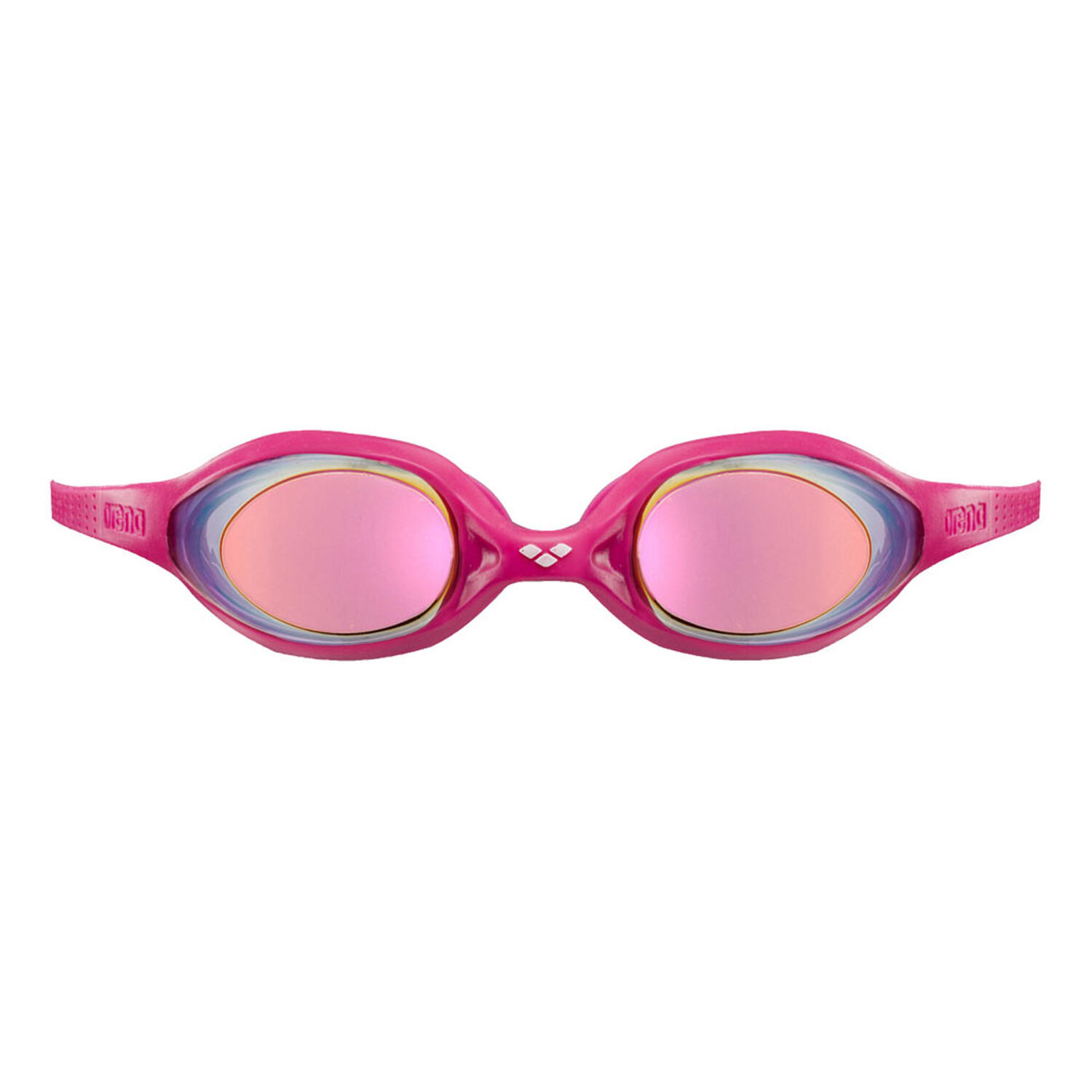 Arena Spider Mirrored Goggles Pink/White 2/2